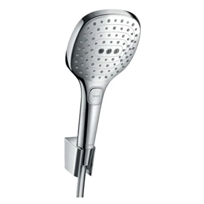 Immagine di hansgrohe Raindance Select E Set supporto doccia 120 3 getti con flessibile 160 cm, cromo, 26720000