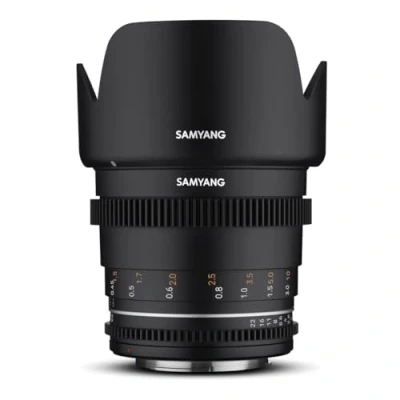 Immagine di Samyang MF 50 mm T1,5 VDSLR MK2 Sony e Obiettivo standard cinese video per Mount, distanza focale fissa, mm, Follow Focus, corona dentata full size APS C, risoluzione 8K, nero