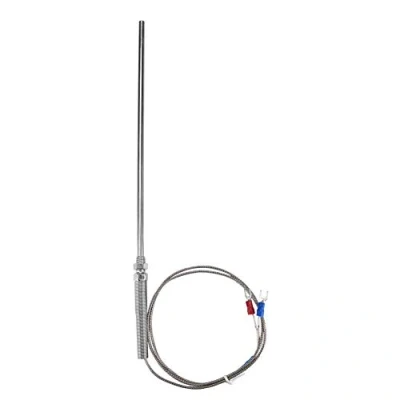 Immagine di Tipo K Termocoppia, Filo di M8 Termocoppia 200 mm Cavo sensore Temperatura 0 400 ℃(1M)