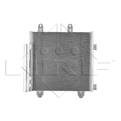 Immagine di NRF 350231 Condensatore con essiccatore, anello tenuta EASY FIT 14,4 11,1 Alluminio 350 R 134