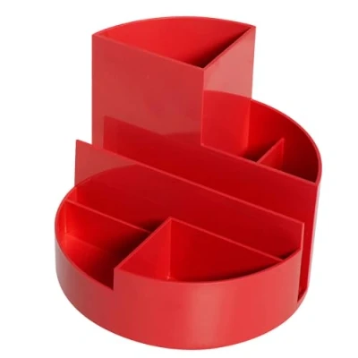 Immagine di Maul, portapenne rundbox, con 6 scomparti, in ABS resistente agli urti rot