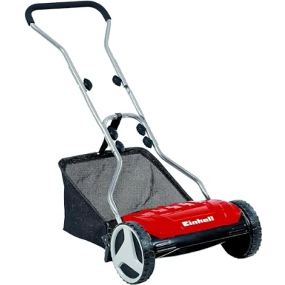 Immagine di Einhell GE HM 38 S F Taglia Erba a Spinta Con 5 Coltelli, Rosso Nero