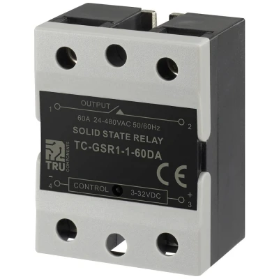 Immagine di TRU COMPONENTS Relè A semiconduttore TC GSR 1 60DA 60 Tens.comm.max: 480 V/AC Commutazione in corrente continua pz.