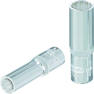 Immagine di KS Tools 918.4836 Bussola poligonale 3/8&quot; CHROMEplus, lunga, 15/16&quot;