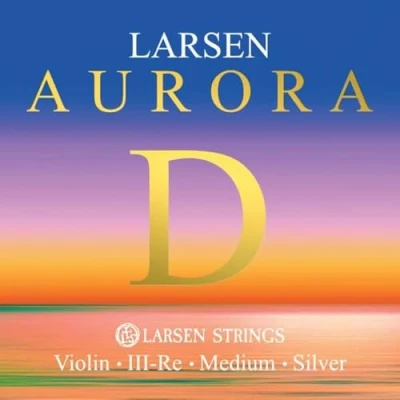 Immagine di LARSEN STRINGS Aurora Corde per violino D Argento 4/4 Medio