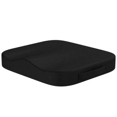 Immagine di bonmedico Cuscino Antidecubito Ortopedico Posturale per Casa, Ufficio e Auto Rialzo Sedia Ergonomico in Memory Foam Supporto Lombar