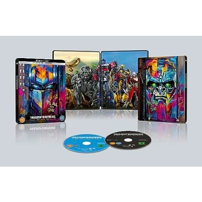 Immagine di Transformers: Rise of the Beasts 4K UHD + Blu ray Steelbook [Region A &amp; B C]