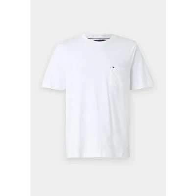 Immagine di Tommy Hilfiger Essential Solid Pocket TEE Tshirt basic, Uomo, Taglia: XS, White