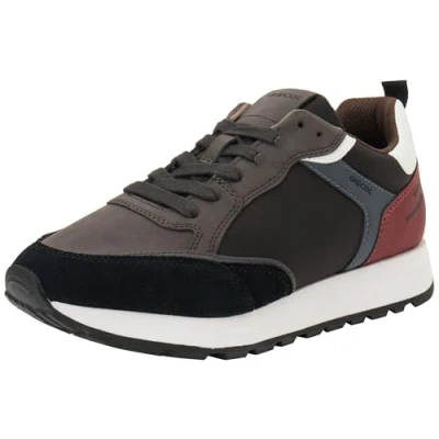 Immagine di Geox U Partenio B, Scarpe da Ginnastica Uomo, Dk Coffee Black, 40 EU