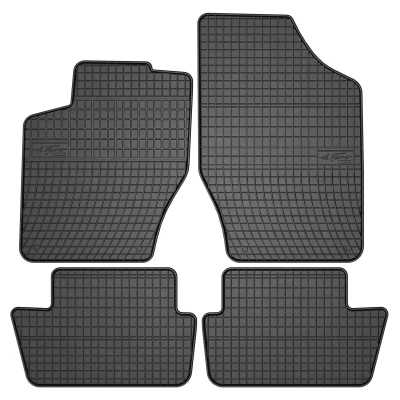 Immagine di FROGUM 0632C Set tappetino Gomma anteriore e posteriore 4 nero Su misura PEUGEOT: 307 Hatchback, Station Wagon, CITROËN: C4 II Hatchback
