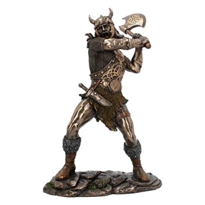 Immagine di Nemesis Now Figurine 28.5cm Bronze, Berserker Statuetta in Resina, 28,5 cm, Colore