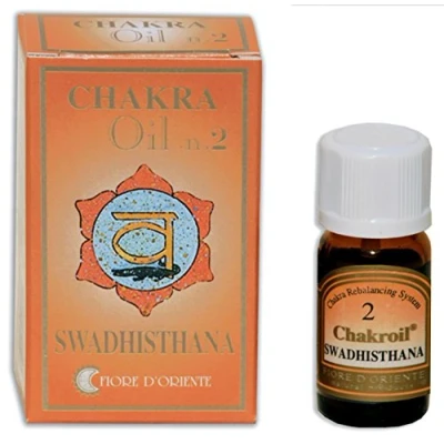 Immagine di Fiore D &#039;oriente 2 nd Chakra Swadisthana Oli Essenziali, 10 ml, colore: arancione