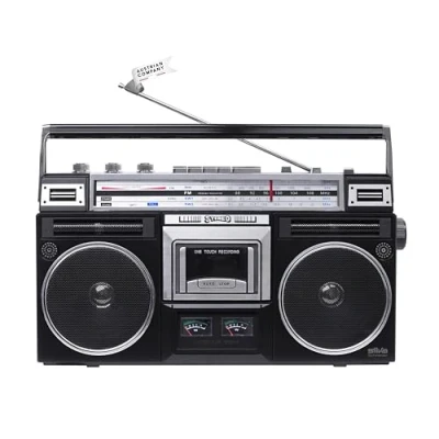 Immagine di Silva Schneider PCR 1980 BT Registratore di cassette con Bluetooth e funzione registrazione