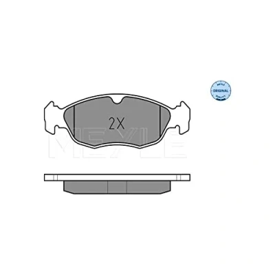 Immagine di MEYLE 025 218 2717 Kit pastiglie freno ORIGINAL Quality Assale anteriore Non predisposto per contatto segnalazione usura con lamierino anticigolío