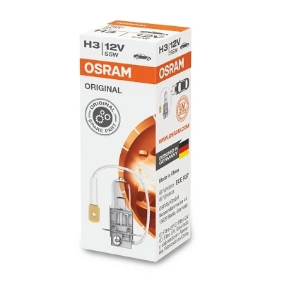 Immagine di OSRAM 64151 Lampadina, faro di profondità H3 12V 55W 3200K Alogeno BMW: 3 Touring, Sedan, 1 Hatchback, FIAT: 500 Punto II Hatchback