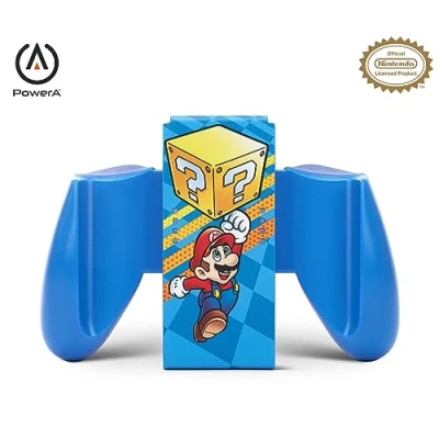 Immagine di Presa comfort Joy Con PowerA per Nintendo Switch Mystery Block Mario