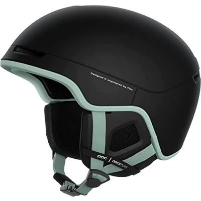 Immagine di POC Obex Pure, Casco da Sci Unisex Adulto, Uranium Black/Apophyllite Green Matt, XL XXL (59 62cm)