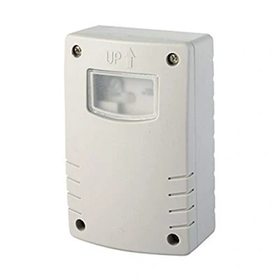 Immagine di Electraline 58064 Interruttore Crepuscolare con Programmazione, Notturna, Timer, per Uso Esterno IP44, Bianco