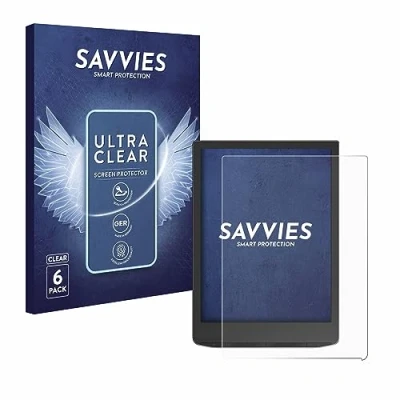 Immagine di savvies (6 Pezzi Pellicola Protettiva per PocketBook InkPad 4 Protezione Schermo Trasparente