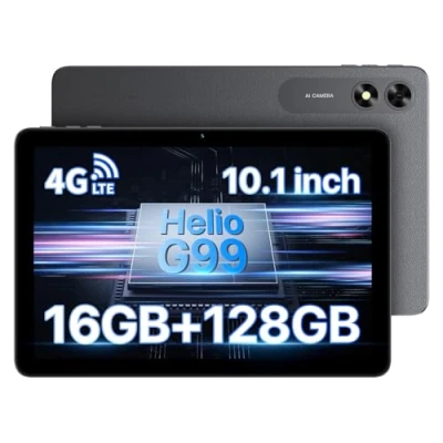 Immagine di UMIDIGI Tablet G3 Tab Ultra 10.1 Pollici, Android 13 PC, 16GB RAM+128GB ROM(TF 1TB), con SIM Dual 4G, Octa Core 2.2Ghz/5G+2.4G WiFi/6000mAh/8MP+8MP/Bluetooth 5.2/GPS Grigio