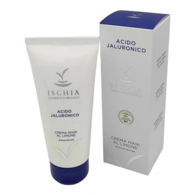 Immagine di ISB Crema Mani al Limone Bio Active 100 ml con Acido Ialuronico Biotech a basa di Acqua Termale dell&#039;isola d&#039;Ischia