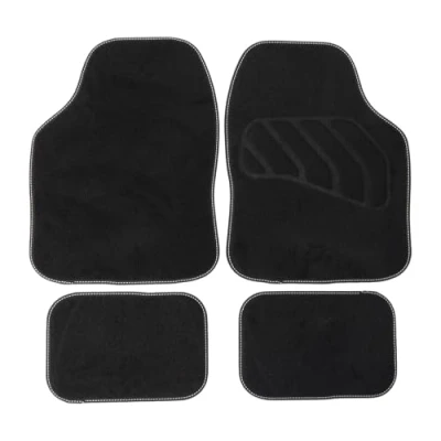 Immagine di Sakura SS5461 Tappetini per Auto, Bianco, Flux, Set di 4