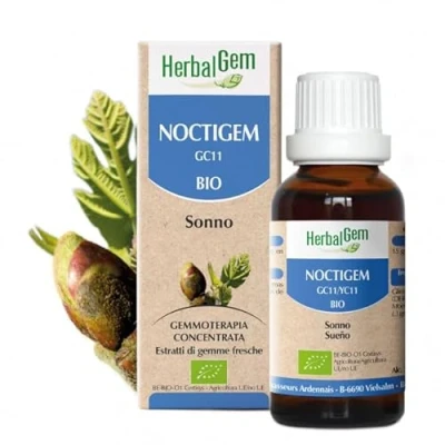 Immagine di HERBALGEM Noctigem aiuta ad addormentarsi e regola i pensieri eccessivi 30ml.