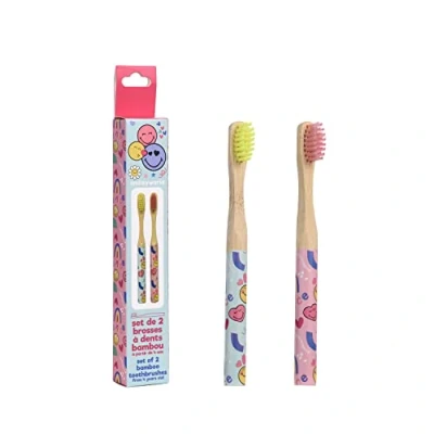 Immagine di Set di spazzolini Smiley, 2 pezzi, Take Kare