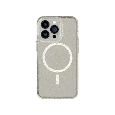 Immagine di tech21 Evo Sparkle Custodia per iPhone 13 Pro, con Magsafe integrata scintillante protezione multi goccia da 3,7 m