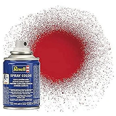 Immagine di Revell REV 34134 bomboletta Spray Italian Red Lucido, Numero di Colore 34 Ferrari Color, Colori in Pratica da 100 ml, ml (Confezione 1)