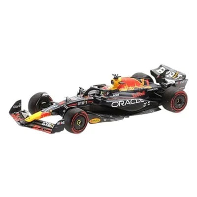 Immagine di Minichamps 417230101 Red Bul Racing RB19 Max Verstappen Winner Bahrain GP World Champion 2023 Scala 1/43 Modello da Collezione