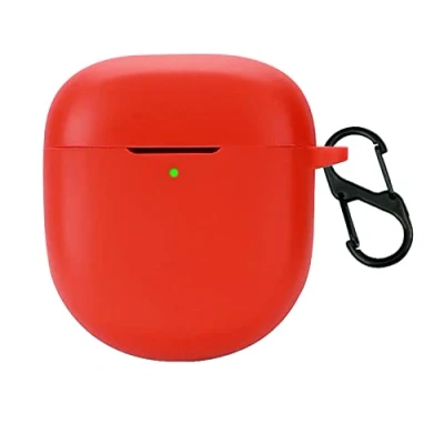 Immagine di GIOPUEY Cover Compatibile con Bose QuietComfort Ultra Earbuds, Cilicone Custodia, Ultrasottile Case Cover, Antiurto, Resistente ai Graffi Rosso