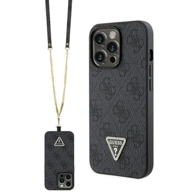 Immagine di Guess GUHCP13LP4TDSCPK Custodia rigida per iPhone 13 Pro / 6.1&quot;, colore: Nero