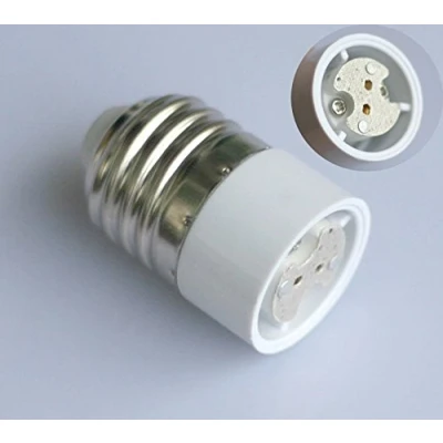 Immagine di 4 x Adattatore E27 su G4 MR16 GU5.3 per LED o lampadina alogena