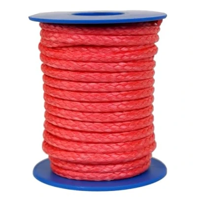 Immagine di Dyneema Corda intrecciata in Dyneema, diametro 4 mm, 10 m, colore: Rosso