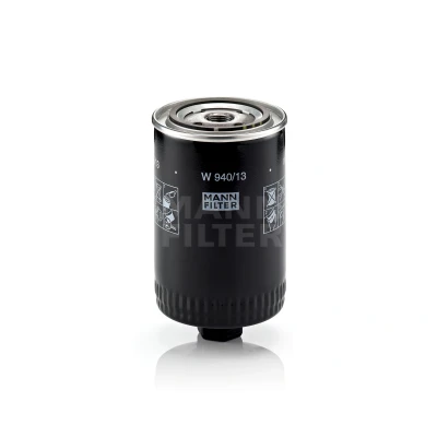 Immagine di MANN FILTER W 940/13 Filtro olio 3/4 16 UNF con una valvola blocco arretramento ad avvitamento AUDI: 100 C4 Avant