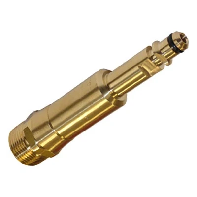 Immagine di PremiumPlus!+ adattatore per tubi ad alta pressione M22 Quick Click (Quick Connect) su x 1,5 AG idropulitrice Kärcher K2 K7 di ONE! Made in Germany