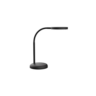 Immagine di MAUL Lampada da scrivania MAULjoy Piccola tavolo con supporto luce LED bianca calda 3000K moderna per scrivania, ufficio Nero
