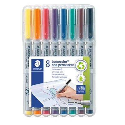 Immagine di Staedtler 316 Wp8 Penna F Non Permanente, Colori assortiti, 15.1 x 9.8 1.8 Cm