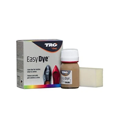 Immagine di TRG The One Easy Dye, colorante per il ripristino del colore delle scarpe in pelle, Beige (166 Camel), 25 ml