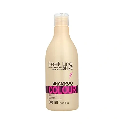 Immagine di Stapiz Sleek Line Colour Shampoo per Capelli Colorati, Confezione Singola (1 x 300 ml)