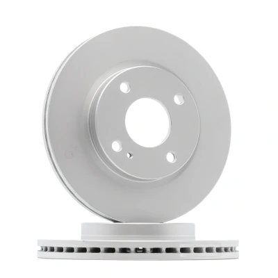 Immagine di DELPHI BG4170C Disco freno 258 23 4 ventilato rivestito non trattato senza cuscinetto ruota, anello sensore ABS FORD: FIESTA 6, 6 Van