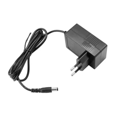 Immagine di OcioDual Adattatore di Alimentazione 12V 2A, Connettore DC 5,5 x 2,5 mm, Nero, Trasformatore Corrente Casa, Alimentatore da Muro con Presa UE a 2 Pin, Alimentatore, Telecamera e Striscia LED