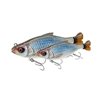 Immagine di Savage Gear 3D Hard Pulsetail Roach 13,5cm 40gr Slow Sinking Perch (con sonaglio) Esche artificiali minnow