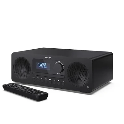Immagine di Sharp XL B720D Sistema stereo Bluetooth, AUX, CD, DAB+, USB, incl. telecomando 60 W Nero