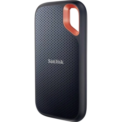 Immagine di SanDisk Extreme® Portable 4 TB Memoria SSD esterna 2,5 USB 3.2 Gen 2 (USB 3.1) Nero, Arancione SDSSDE61 4T00 G25