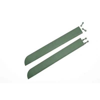 Immagine di andiamo Listello angolare per Piastrelle di plastica, Lunghezza: 43 cm, Set da 2 Listelli angolari, Grigio Scuro