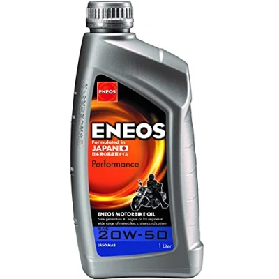 Immagine di Eneos Olio Motore Minerale 4T Performance 20W50 1 Litro (Olio 4T) / Mineral Oil Litre (Engine