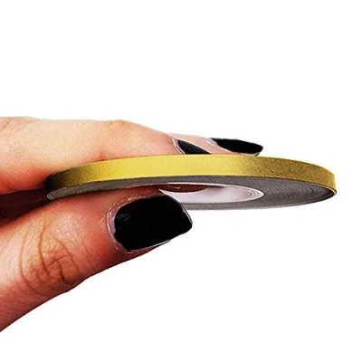 Immagine di 4R Quattroerre.it 10450 Trim Stripes Strisce Adesive per Auto, Oro, 3 mm x 10 mt