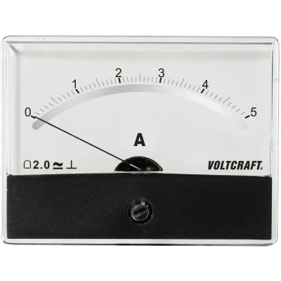 Immagine di VOLTCRAFT AM 86X65/5A/DC tester da pannello per temperatura 5 A bobina rotante